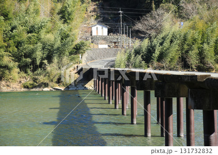 高知県いの町 名越屋沈下橋 高知県いの町 名越屋沈下橋 131732832