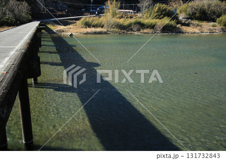 高知県いの町　名越屋沈下橋 131732843