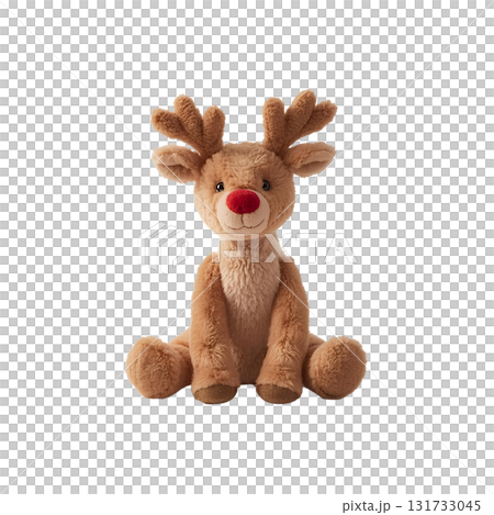 赤鼻のトナカイのヌイグルミ(おすわり) 赤鼻のトナカイのヌイグルミ(おすわり) 131733045