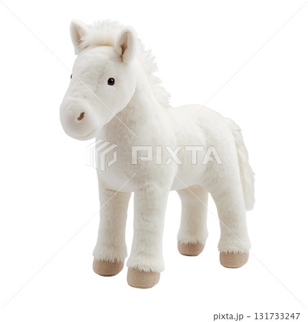 白いウマのヌイグルミ 白いウマのヌイグルミ 131733247
