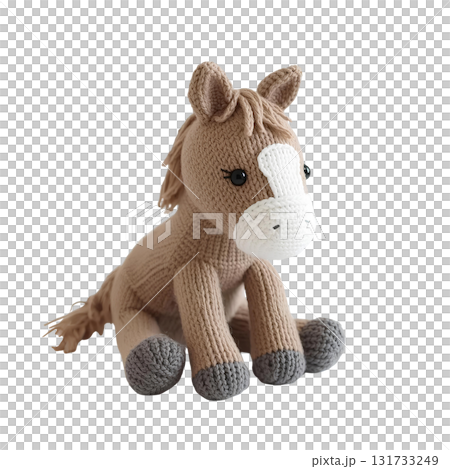 ウマのヌイグルミ(おすわり) ウマのヌイグルミ(おすわり) 131733249