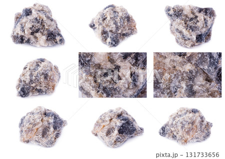 Collection of stone mineral cordierite Collection of stone mineral cordierite 131733656