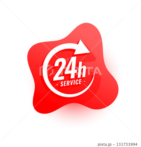 stylish 24 hours a day open service background stylish 24 hours a day open service background 131733994