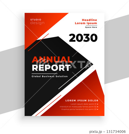 red and black theme professional annual report layout for data print red and black theme professional annual report layout for data print 131734006