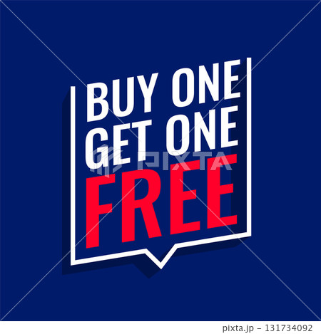 flat style buy one get one free discount coupon template design flat style buy one get one free discount coupon template design 131734092