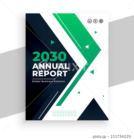 modern annual report newsletter design for company overview 131734229