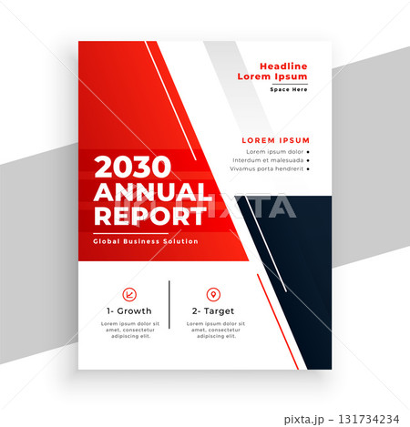 modern annual report brochure layout for data presentation modern annual report brochure layout for data presentation 131734234