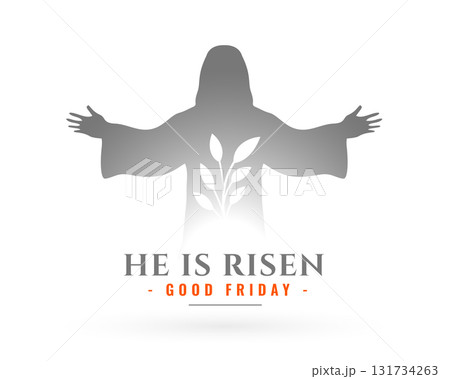 holy week good friday religious background with leaf design holy week good friday religious background with leaf design 131734263