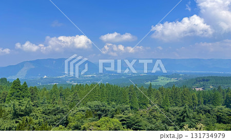 南阿蘇村から望む阿蘇外輪山 南阿蘇村から望む阿蘇外輪山 131734979