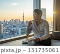 東京の静寂な朝 131735061
