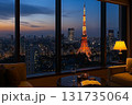 東京タワーの夜景空間 131735064