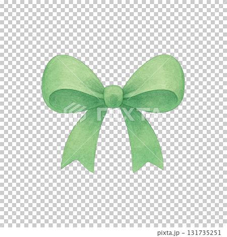 綠絲帶水彩插圖(剪切) 綠絲帶水彩插圖(剪切) 131735251