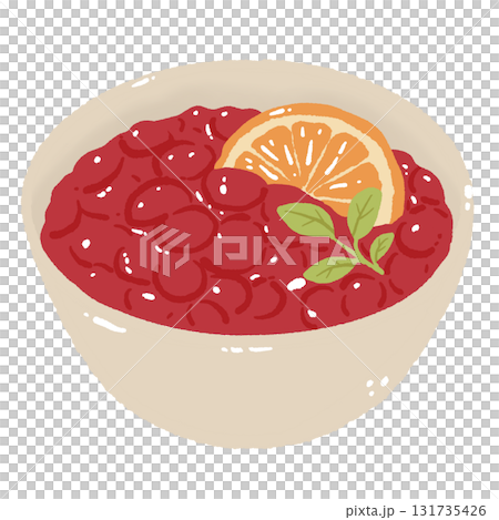 Cranberry Sauce Illustration with Orange Slice Cozy Holiday Food Hand Drawn Thanksgiving Side Dish Autumn Kitchen Art Cranberry Sauce Illustration with Orange Slice Cozy Holiday Food Hand Drawn Thanksgiving Side Dish Autumn Kitchen Art 131735426