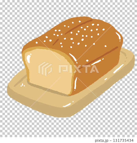 Fresh Bread Loaf Illustration Hand Drawn Bakery Food Cozy Homemade Baked Bread Art Rustic Kitchen Decor Fresh Bread Loaf Illustration Hand Drawn Bakery Food Cozy Homemade Baked Bread Art Rustic Kitchen Decor 131735434