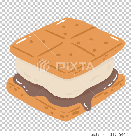 Cute Hand Drawn Smore Dessert Illustration Cozy Kawaii Campfire Marshmallow Chocolate Graham Cracker Sweet Snack Art for Fall Food and Camping Theme Cute Hand Drawn Smore Dessert Illustration Cozy Kawaii Campfire Marshmallow Chocolate Graham Cracker Sweet Snack Art for Fall Food and Camping Theme 131735442