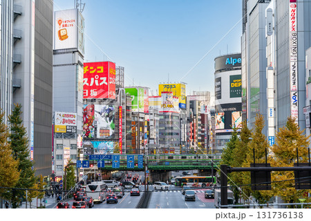 「東京都」新宿大ガードの風景 新宿区 「東京都」新宿大ガードの風景 新宿区 131736138