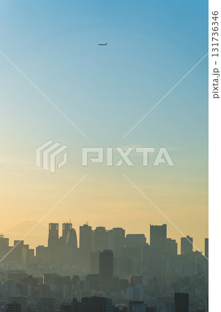 「東京都」文京シビックセンターからの眺望 (新宿方向) 「東京都」文京シビックセンターからの眺望 (新宿方向) 131736346