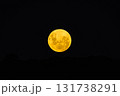 夜空に昇る満月 131738291