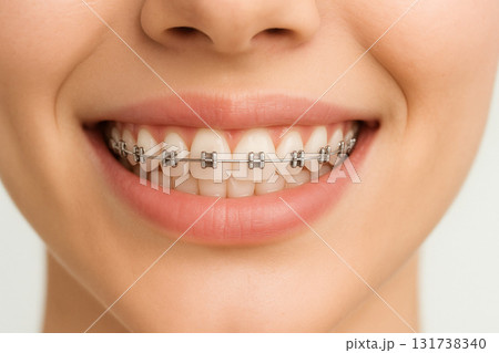 歯列矯正 器具 ブラケット ワイヤー 歯列矯正 器具 ブラケット ワイヤー 131738340