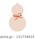 ひょうたんのイラスト（塗り） 131738424