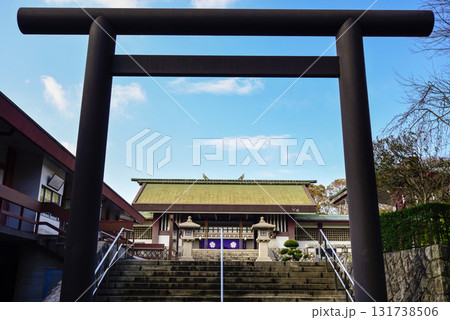 千葉県護国神社　大鳥居 131738506