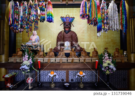赤塚山　乗蓮寺　閻魔堂　閻魔大王と奪衣婆 131739046