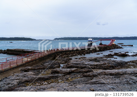 串本海中公園 海中展望塔全景 串本海中公園 海中展望塔全景 131739526