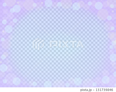 優しい水彩・薄紫色のふんわり背景素材 131739846
