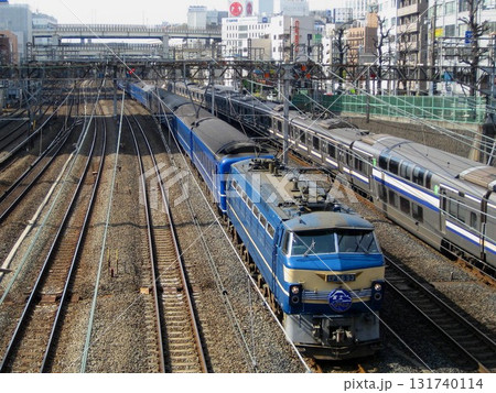 2009.3.13 ブルートレイン 寝台特急富士・はやぶさ 東海道線横浜ー川崎 青木橋より 2009.3.13 ブルートレイン 寝台特急富士・はやぶさ 東海道線横浜ー川崎 青木橋より 131740114