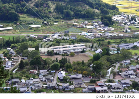 龍岡城五稜郭と街並み（長野県佐久市） 131741010