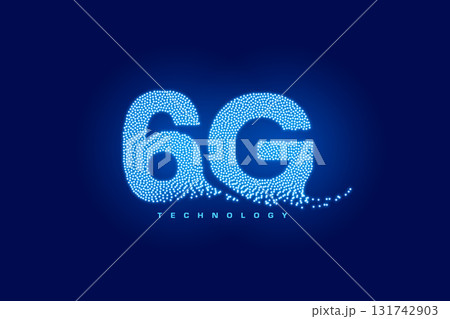 particle style 6g superfast telecommunication network background particle style 6g superfast telecommunication network background 131742903