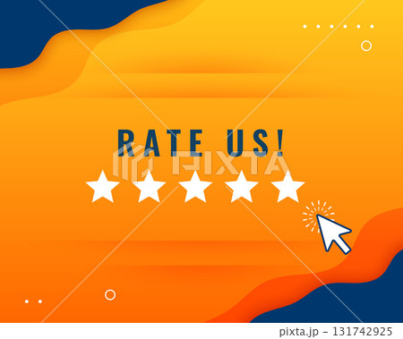 rate or remark us 5 star background for business success and growth 131742925