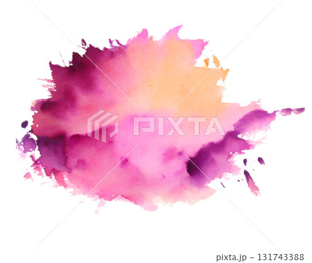 abstract pink watercolor ink spot texture background 131743388