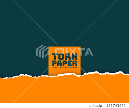 abstract torn page ripped texture background...のイラスト素材 [131743432] - PIXTA
