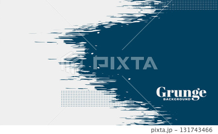 artistic and dirty grungy texture background in brush stroke style 131743466