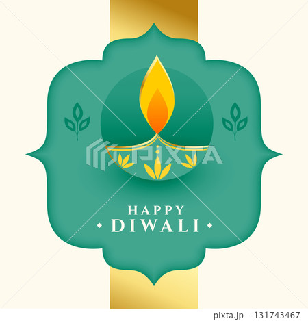 artistic happy diwali festive background for social media post 131743467