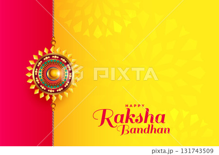 beautiful hindu cultural raksha bandhan festive background 131743509