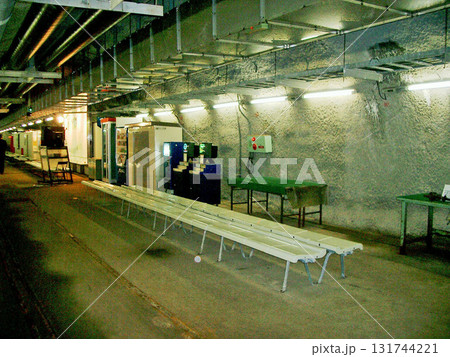 青函トンネルの竜飛海底駅の体験坑道（青森県東津軽郡外ヶ浜町） 131744221