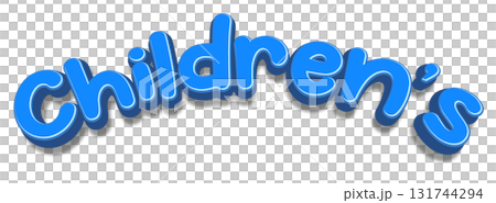 3D text ornament in PNG file format 3D text ornament in PNG file format 131744294