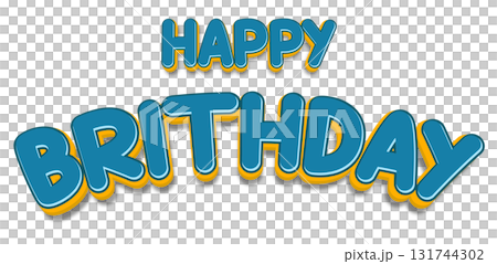 3D text ornament in PNG file format 3D text ornament in PNG file format 131744302