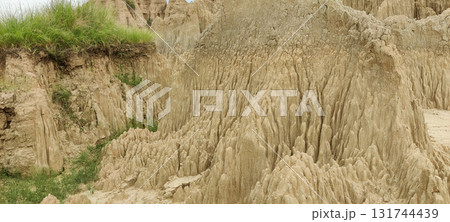 Geological Wonders of Hathiya Canyons in Sohawa Punjab Formed by Natural Erosion and Sedimentation 131744439