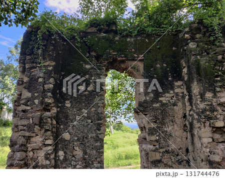 Ancient Gakkhar Heritage Site Shahi Farod Gah in Sar Jalal Sohawa Pakistan Featuring Remaining Wall from 16th Century Ancient Gakkhar Heritage Site Shahi Farod Gah in Sar Jalal Sohawa Pakistan Featuring Remaining Wall from 16th Century 131744476