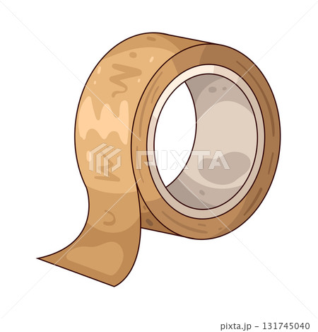 illustration of Packing Tape illustration of Packing Tape 131745040