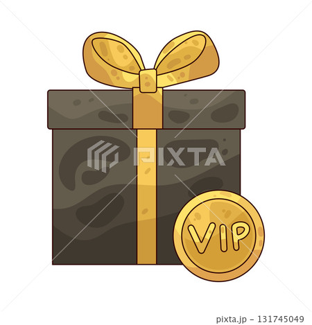 illustration of VIP Gift Box illustration of VIP Gift Box 131745049