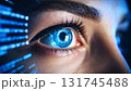 未来のインターフェース — デジタル情報を映す瞳 131745488