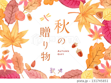 秋の贈り物 イメージイラスト 秋の贈り物 イメージイラスト 131745851