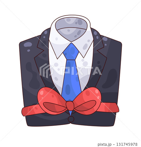 illustration of Custom Made Suit Gift illustration of Custom Made Suit Gift 131745978