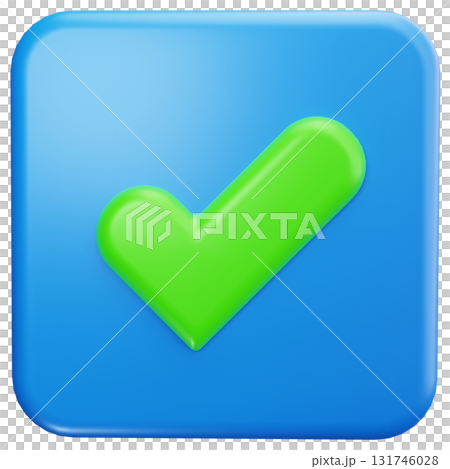 Approved Square Button 131746028