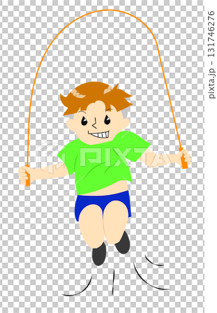 Children who jump rope 131746276