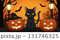 ハロウィン背景のシームレスなハロウィーン 131746325
